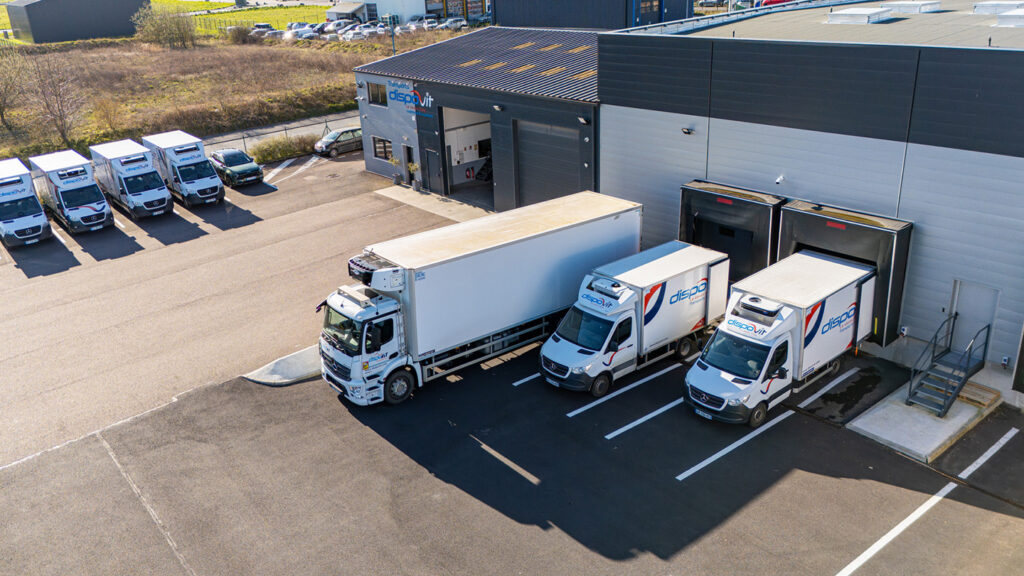Camion frigorifique Dispovit pour un transport express