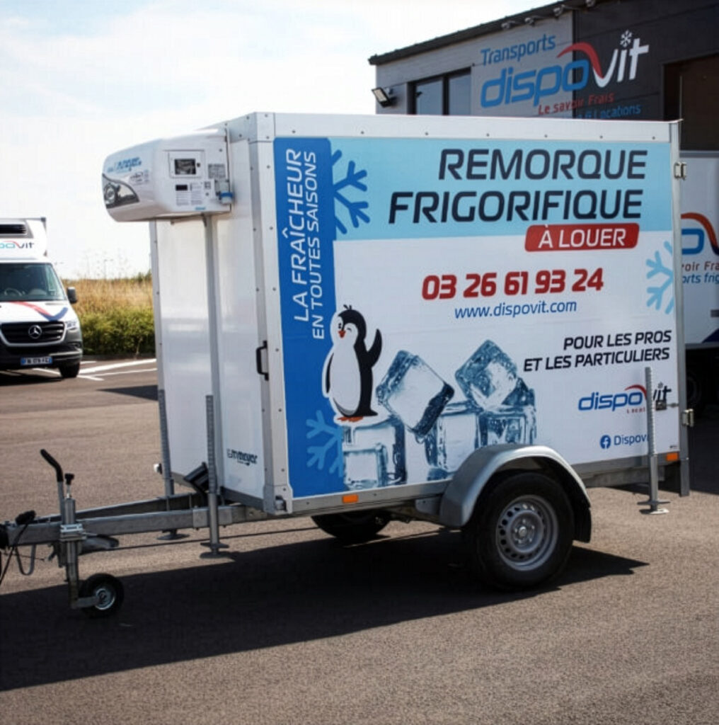 Dispovit - Location remorque frigorifique